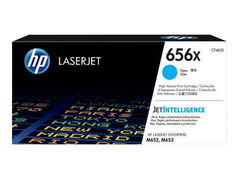 HP 656X original LaserJet Toner cartridge CF460X Cyan High Yield