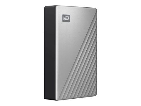WD My Passport Ultra 4To Silver USB-C/USB3.0 HDD 2.5p Metal finish RTL portable extern