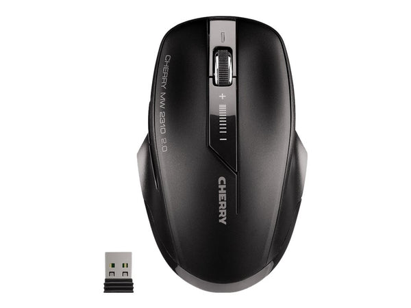 CHERRY MW 2310 2.0 Souris sans fil optique 1000/1600/2400 dpi 5 boutons USB noire