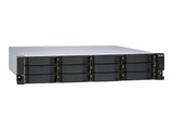 QNAP TL-R1200S-RP 12-bay 2U rackmount SATA JBOD expansion unit redundant PSU