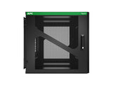 APC NetShelter 12U Wallmount Rack Enclosure Cabinet Side Mount UPS Depth