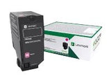 LEXMARK CS720 CS725 CX725 Cartouche de toner Return Programme Magenta 3K