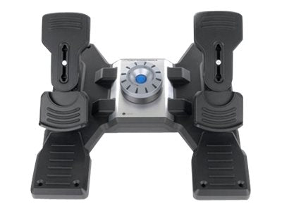 LOGITECH Flight Rudder Pedals Pedals wired for PC