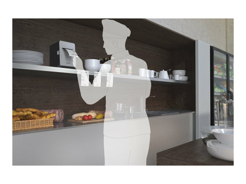 EPSON TM-L100 Receipt Printer 121 USB + Ethernet + Lightning + BT Black PS EU Liner-Free