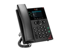 HP Poly VVX 250 4-Line IP Phone and PoE-enabled-WW