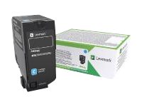 LEXMARK CS720 CS725 CX725 Cartouche de toner Corporate capacité standard Cyan 7K