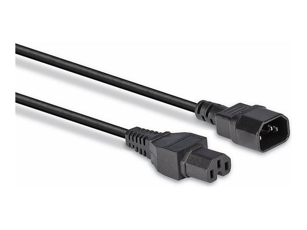 LINDY 2m IEC C14 to IEC C15 Extension Cable