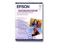 EPSON S041315 brillant photo papier inkjet 255g/m2 A3 20 feuilles pack de 1