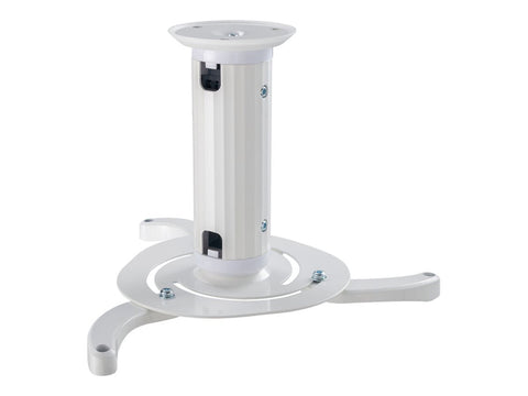 NEOMOUNTS BEAMER-C80WHITE Support de plafond pour vidéoprojecteur - h 13-20 cm - orientable