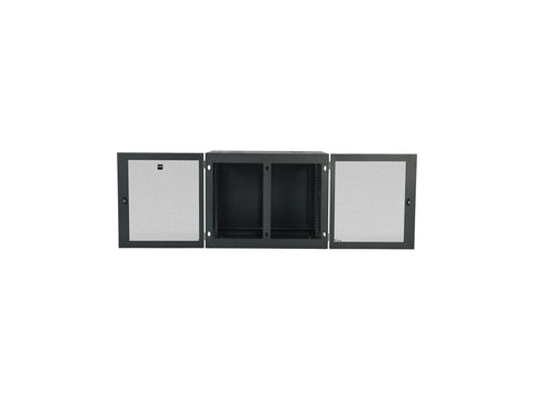 EATON TRIPPLITE SmartRack 12U Heavy-Duty Low-Profile Server-Depth Side-Mount Wall-Mount Small Rack Enclosure
