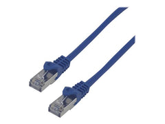 MCL FTP6-0.5M/B - Câble CAT 6 RJ45 F/UTP - 0.5m Bleu