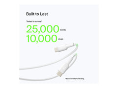 BELKIN BOOST CHARGE USB-A to USB-C Cable PVC 3M White