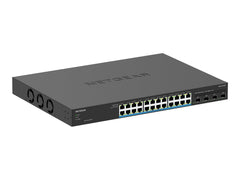 NETGEAR MS324TXUP - 1 year Insight Managed 24PT MG U60 POE++ SMART SWITCH + 4 SFP+ Ports