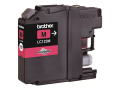 BROTHER LC-123 cartouche d encre magenta haute capacité 600 pages 1-pack blister sans alarme