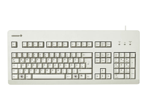 CHERRY Standard corded Keyboard Klick USB grey (DE)