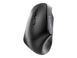 CHERRY MW 4500 LEFT Souris sans fil optique 600/900/1200 dpi 6 boutons inclinaison 45° pour gaucherse 45 degrés -USB noire – Gaucher