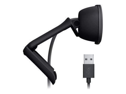 LOGITECH BRIO 105 Webcam colour 2 MP 1920 x 1080 720p 1080p audio wired USB