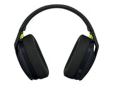 LOGITECH Lightspeed G435 Headset full size Bluetooth / 2.4 GHz radio frequency wireless black Discord Certified