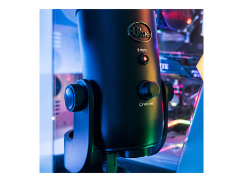 LOGITECH Blue Microphones Yeti 10-Year Anniversary Edition microphone USB blackout