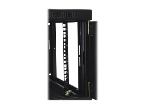 EATON Wall-Mounted SmartRack 10U Enclosure L. 600mm D.600mm Rear Hinges and Glass Door