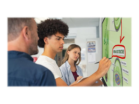 OPTOMA 3862RK ENI Monitor 86p 4K UHD 3840x2160 Multitouch 20pts 400cd/m2 4GB/32GB 6ms Angle Of Vision 178 Pen Holder Speakers