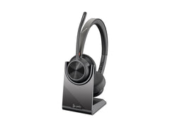HP Poly Voyager 4320-M Voyager 4300 series headset on-ear Bluetooth wireless wired USB-A black Zoom Certified MS Teams