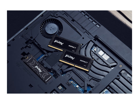 KINGSTON FURY Impact 32Go 6400MT/s DDR5 CL38 SODIMM Kit of 2 XMP