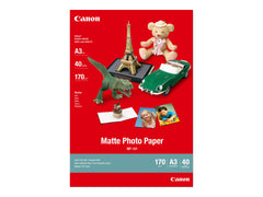 CANON MP-101 matte photo  papier 170g/m2 A3 40 feuilles pack de 1