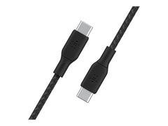 BELKIN 100w USB-C to USB-C Braided Cable 2M Black