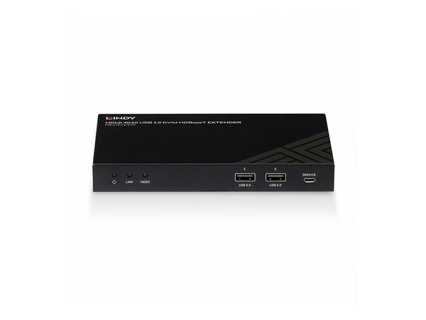 LINDY 150m HDMI 4K60 IR RS232 HDBT KVM Extender