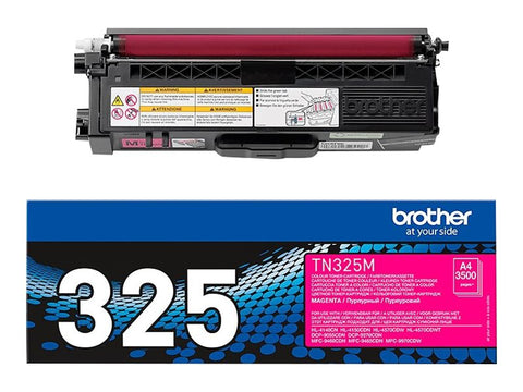 BROTHER TN-325 cartouche de toner magenta capacité standard 3.500 pages pack de 1