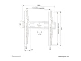 NEOMOUNTS WL30S-850BL14 Support pour écran mural 32-75p - fixe - verrouillable - installation rapide