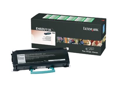 LEXMARK E462 cartouche de toner noir très haute capacité 18.000 pages pack de 1 retour programme