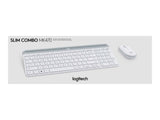 LOGITECH Slim Wireless Keyboard and Mouse Combo MK470 OFFWHITE (FR)