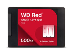 WD Red SSD SA500 NAS 500Go 2.5p SATA III 6 Go/s bulk