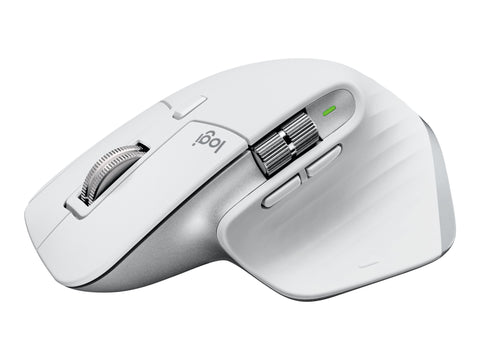 LOGITECH Master Series MX Master 3S Mouse ergonomic optical 7 buttons wireless Bluetooth 2.4 GHz Bolt USB receiver