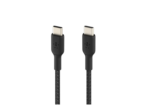 BELKIN BOOST CHARGE USB-C to USB-C Cable Braided 2m Black