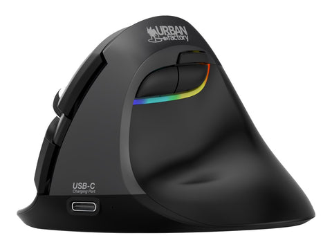 URBAN FACTORY ERGO PRO SOURIS SANS FIL 2.4GHZ ERGONOMIQUE VERTICALE POUR DROITIER
