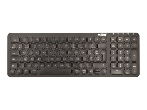 URBAN FACTORY Clavier Bluetooth & 2.4GHZ avec batterie rechargeable (micro usb) AZERTY