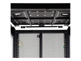 EATON TRIPPLITE 42U SmartRack Wide Standard-Depth Rack Enclosure Cabinet with Doors and Side Panels