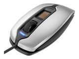 CHERRY MC 4900 Souris avec lecteur d empreinte digitale intégrée USB noire/argent