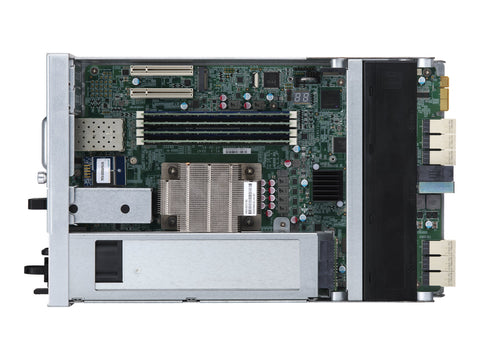 QNAP ES2486dc-2142IT-96G 24-Bay Enterprise ZFS NAS SAS 12G/6G Xeon D-2142IT 96Go RAM 7-LAN 4 SFP+ 3 RJ45 for Each Controller