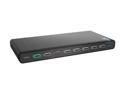 BELKIN 8Port Single Head DP/HDMI to DP/HDMI Video Secure Desktop KVM Switch PP4.0