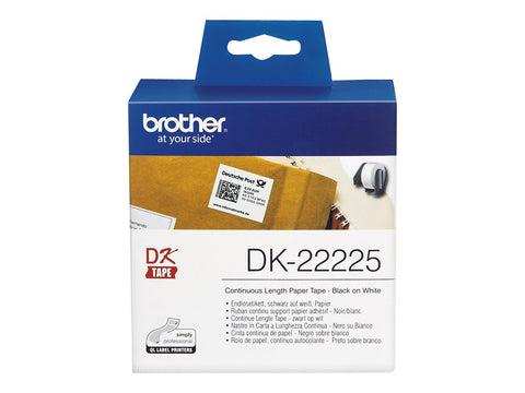 BROTHER P-TOUCH DK-Continue Lengte Tape: 38mm - Thermisch papier - blanc (30.48m)