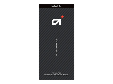 LOGITECH Astro Gaming A10 Gen 2 Headset full size wired 3.5 mm jack black