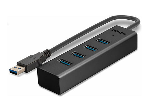 LINDY 4 Port USB 3.0 Hub