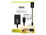 PORT DESIGNS CONVERTER TYPE C TO HDMI