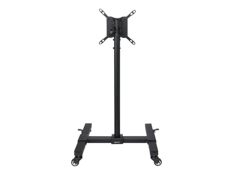 EATON TRIPPLITE Mobile TV Stand - Height Adjustable 13inch to 42inch TVs and Monitors Locking Casters Black