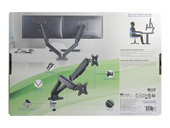 TNB ERGO Line Double Articulated Monitor Arm Ideal For Positioning 2 Screens Side By Side