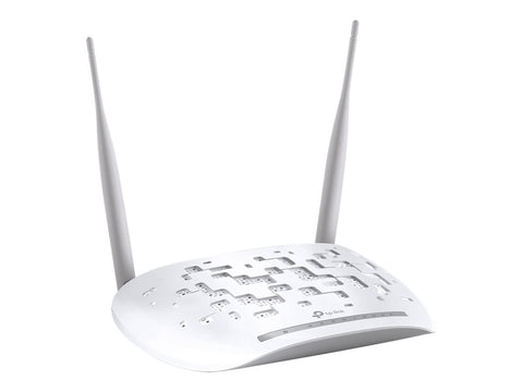 TP-LINK 300Mbps Wireless N USB VDSL2 Modem Router Broadcom, 802.11b/g/n 300Mbps at 2.4GHz 4 FE LAN ports 1 USB 2.0 Port 2 fixed ant